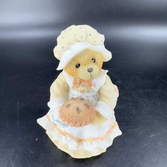 Cherished Teddies Patience Figurine Happiness Is Homemade Resin 1994 Vintage - Picture 5 of 11